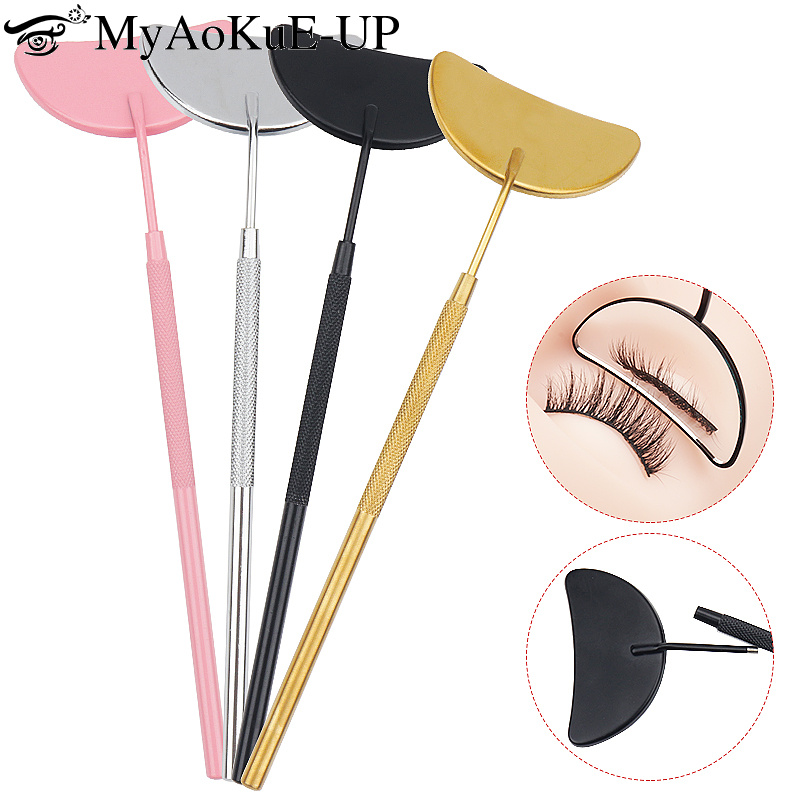 Eyelash Extension Remover At Home - 1 stks wimperverlenging spiegel maanvormige afneembare