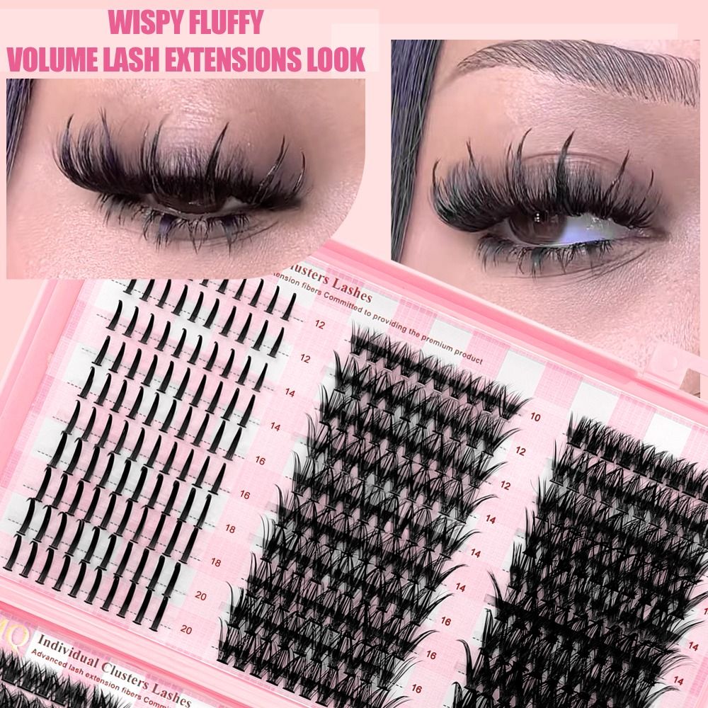 Faux Mink Lash - 9-16mm Lange Valse Wimpers 3D Volume