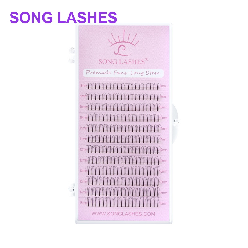 Eyelash Extension Remover At Home - SONGLASHES Lange Wimperstukjes 2D tot 6D