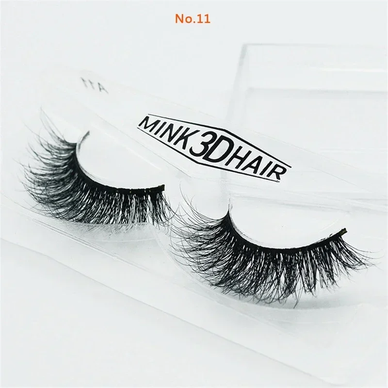 Eyelash Extension No 11 - 1 paar 3D nertsenwimpers handgemaakte valse