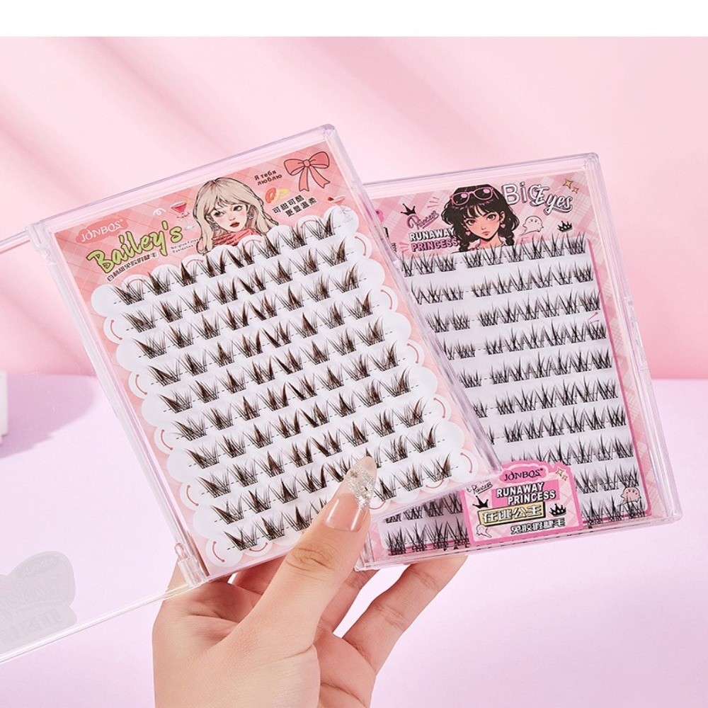 Eyelash Extension No 11 - 80 Clusters 11-12MM Zelfklevende Nepwimpers Makkelijk