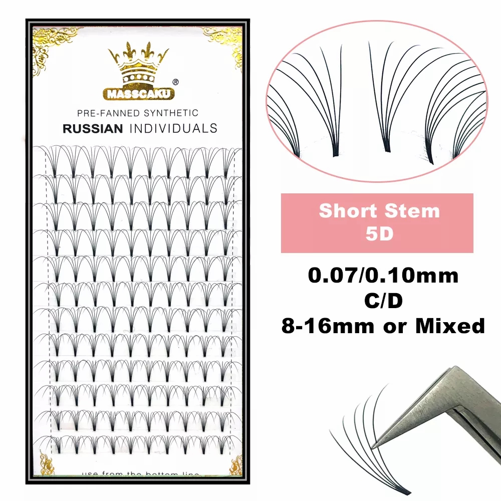 MASSCAKU Premade Russische Vol - Eyelash Extension Remover At Home recensie en prijs