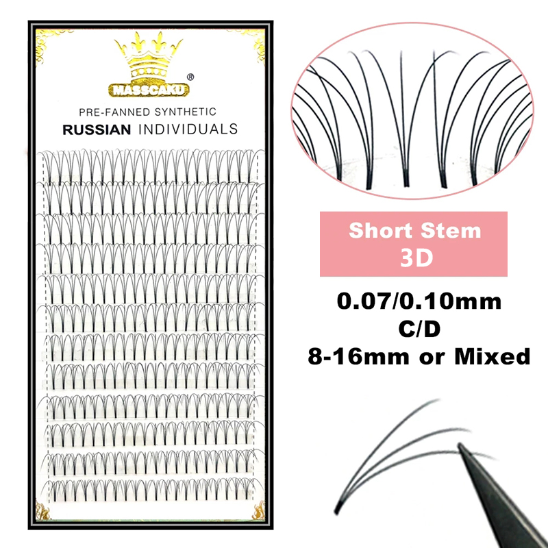 MASSCAKU Premade Russische Vol - Eyelash Extension Remover At Home recensie en prijs