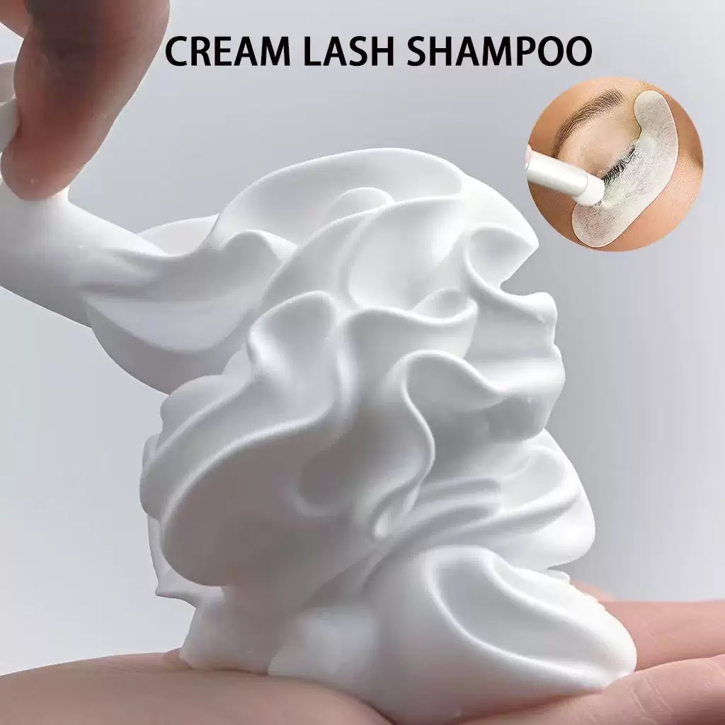 Aangepaste Slagroom Lash Shamp - Eyelash Extension Wash recensie en prijs