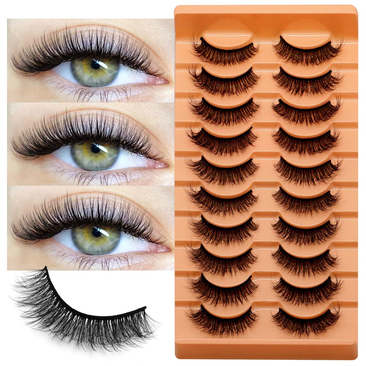 10 Paar Wimperextensions 6D Fa - Faux Mink Lash recensie en prijs