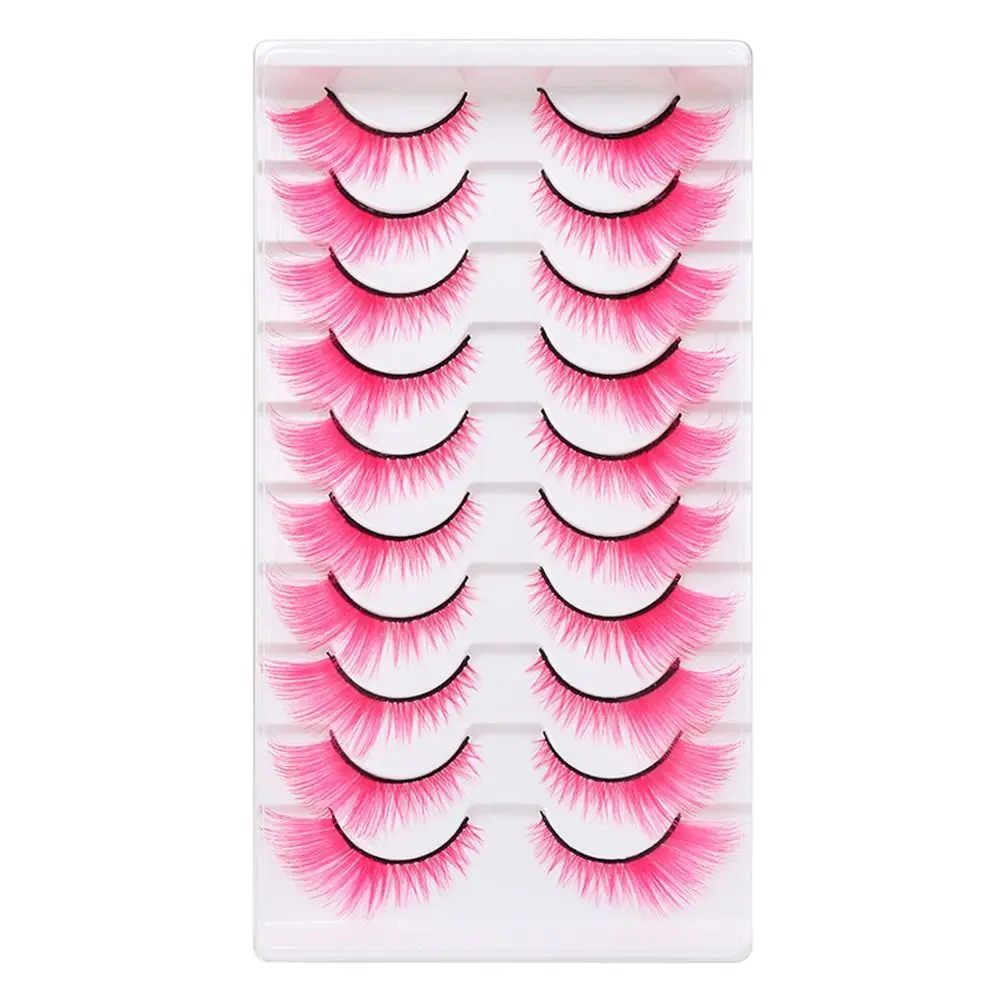 10 paar dramatische look gekle - Eyelash Extension Cat Eye recensie en prijs