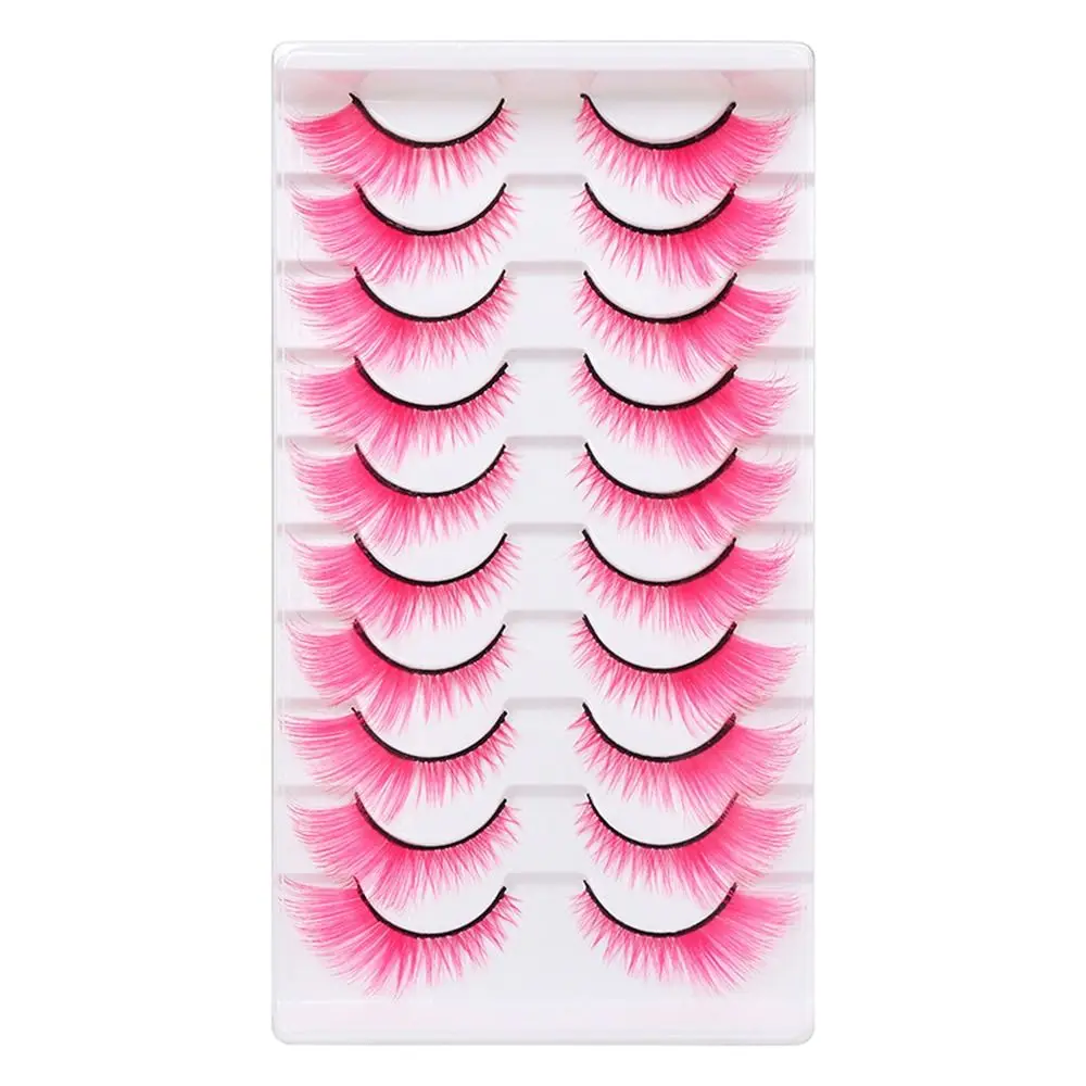 10 paar dramatische look gekle - Eyelash Extension Cat Eye recensie en prijs