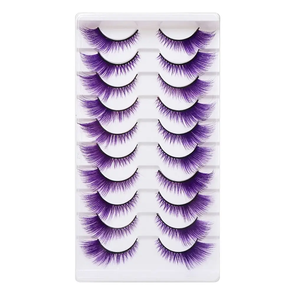 10 paar dramatische look gekle - Eyelash Extension Cat Eye recensie en prijs