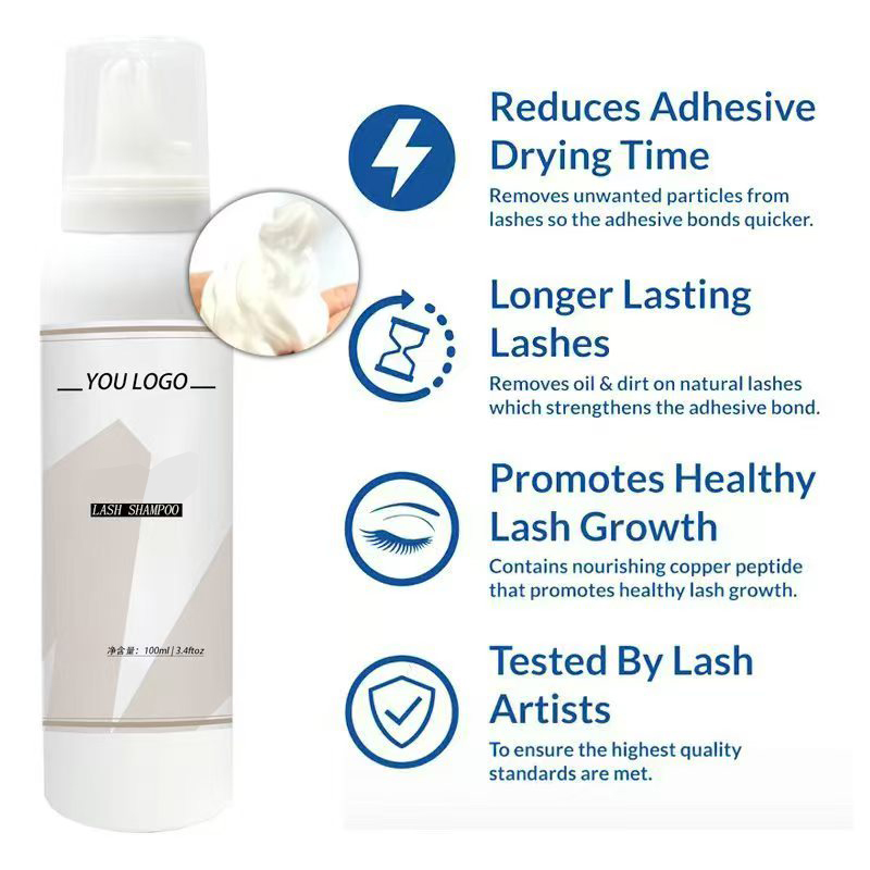 Aangepaste Slagroom Wimpercrèm - Eyelash Extension Wash recensie en prijs