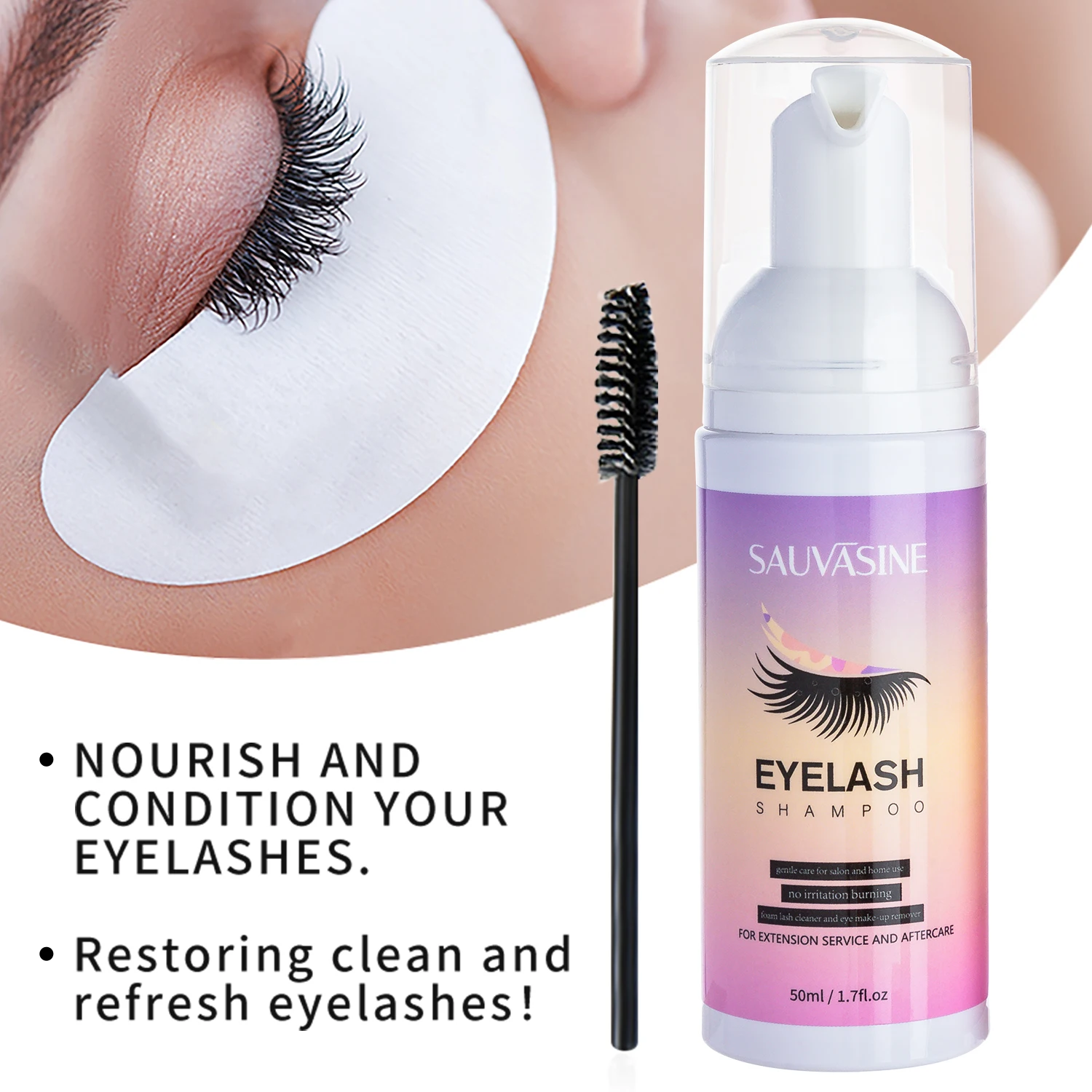 5/10PCS 50ML Wimperverlenging  - Eyelash Extension Wash recensie en prijs