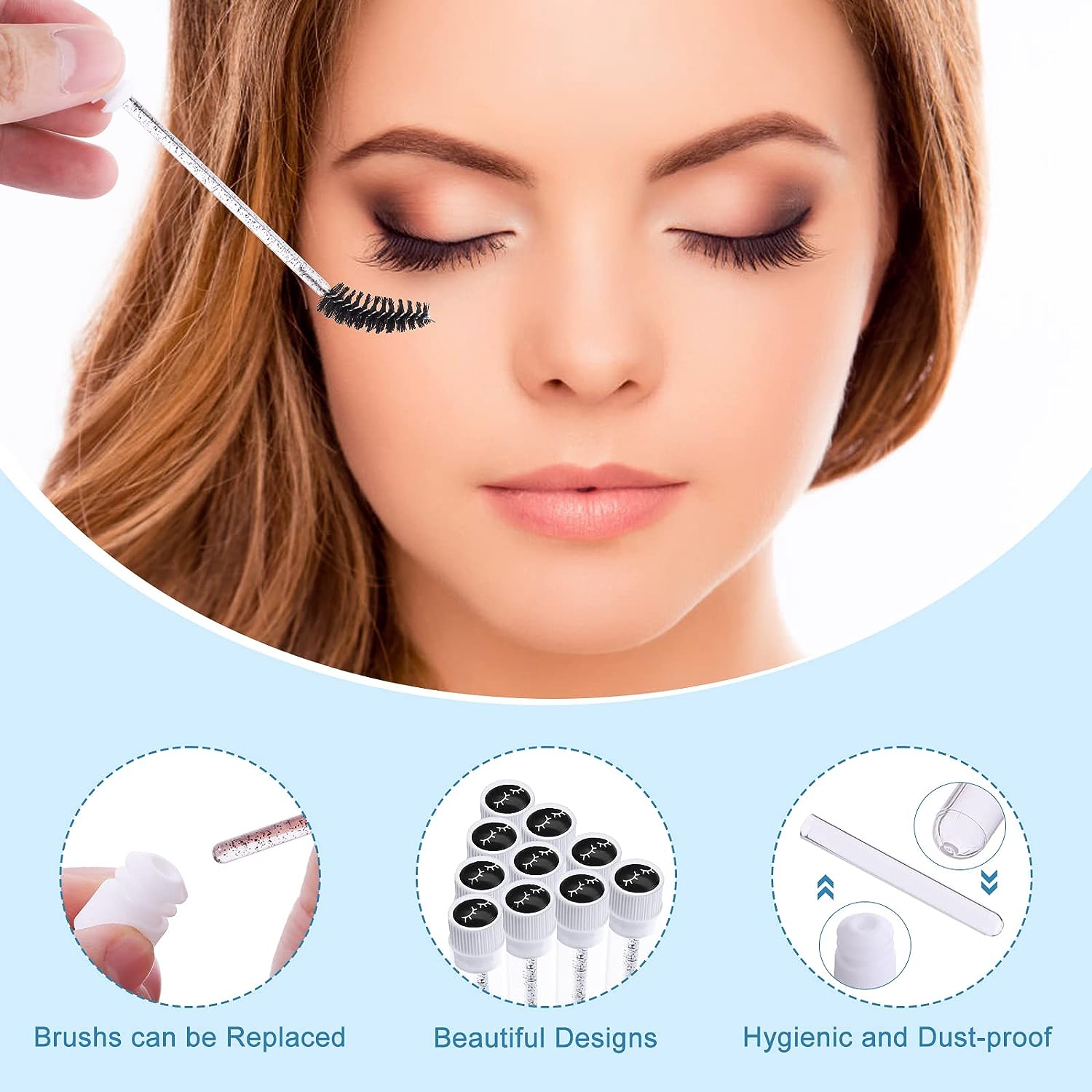 Wimperreinigingsset Lash Shamp - Eyelash Extension Wash recensie en prijs