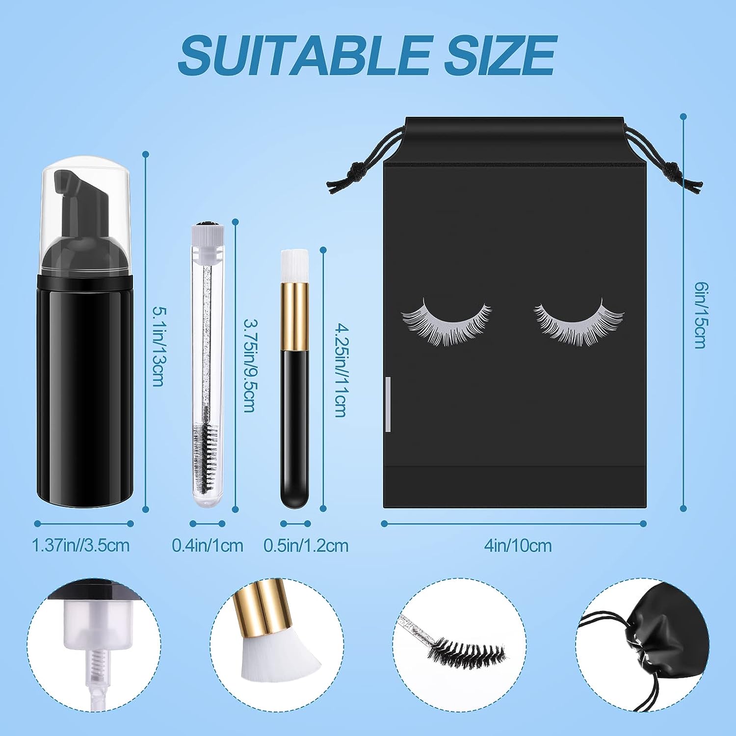 Wimperreinigingsset Lash Shamp - Eyelash Extension Wash recensie en prijs