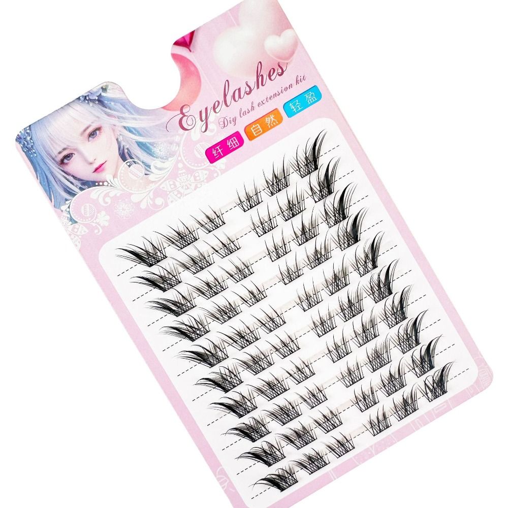 3D Cat Eye Clusters Wimpers Na - Eyelash Extension Cat Eye recensie en prijs
