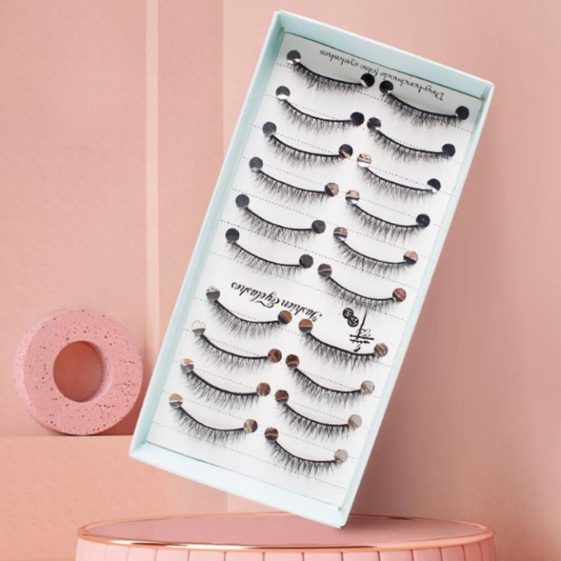 10 Paar Natuurlijke Lange Plui - Eyelash Extension Cat Eye recensie en prijs